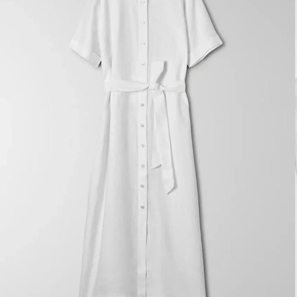 Aritzia Wilfred Eleta Linen Dress - Picture 3 of 5